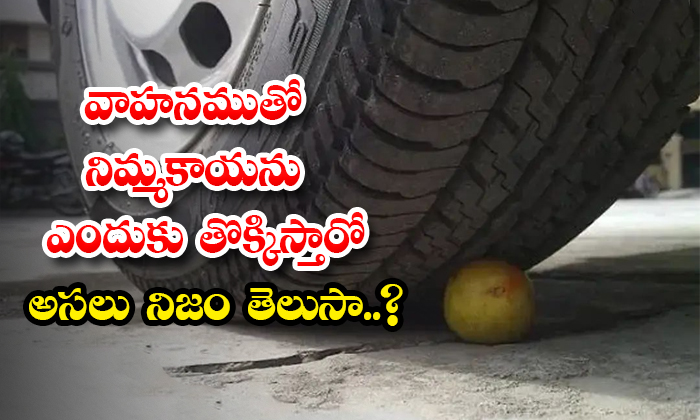 వహనమత నమమకయన ఎదక తకకసతర అసల నజ తలస know why