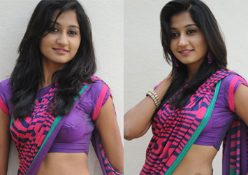 Actress akshitha saree stills- Photos,Spicy Hot Pics,Images,High Resolution WallPapers Download