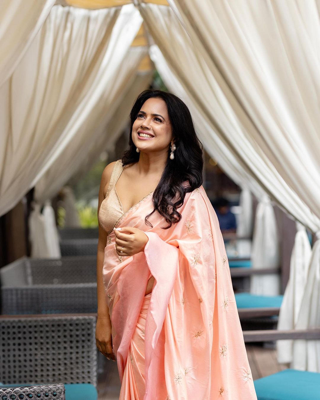 Actress Sameera Reddy impressing viewers with her hot looks