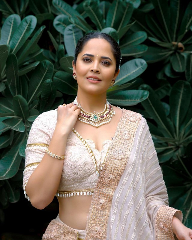 Anasuya bharadwaj traditional wear glamorous and navel showing her images-@itsme_anasuya, Masterchef, Actressanasuya, Anchoranasuya, Jabardast, Teluguanchor Photos,Spicy Hot Pics,Images,High Resolution WallPapers Download