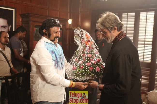 Balakrishna meets amitabh bachchan- Photos,Spicy Hot Pics,Images,High Resolution WallPapers Download