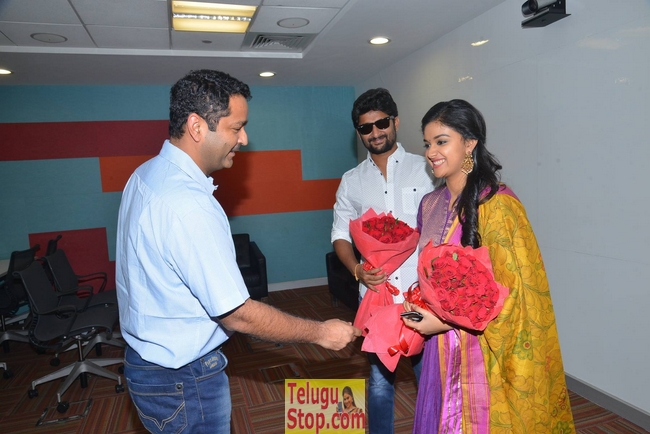 Nani and keerthi suresh at facebook office- Photos,Spicy Hot Pics,Images,High Resolution WallPapers Download