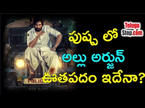  Is This The Swear Word In Allu Arjun Pushpa Movie Watch Telug-TeluguStop.com