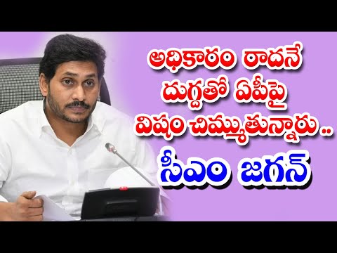  Cm Jagan Is Spewing Poison In Ap With The Milk Coming To Power Cm Jagan | Andhra-TeluguStop.com
