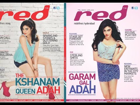  Adah Sharma On The Cover Of Red Magazine Andhrapradesh #telugunewsvideos #adah #-TeluguStop.com
