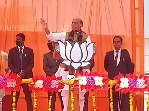 Unexpected Shock To Union Minister Rajnath Singh In The Election Campaign Bjp-TeluguStop.com