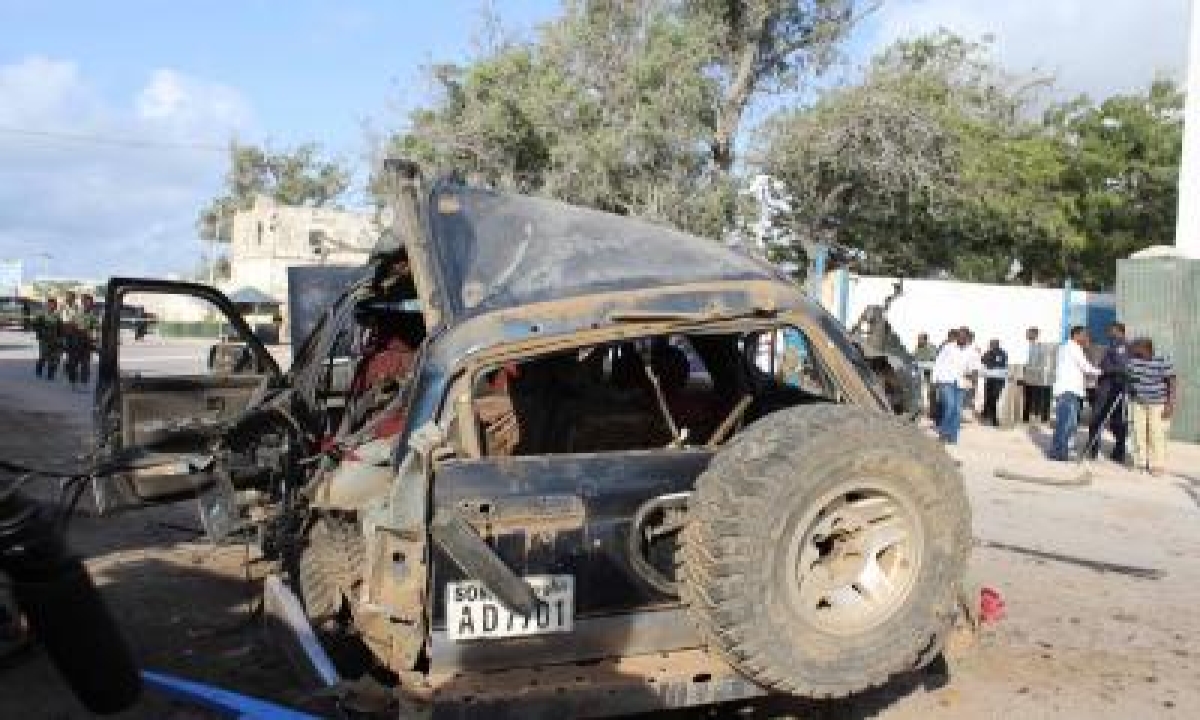  5 Killed In Somali Suicide Bombing  –   International,crime/disaster/accid-TeluguStop.com