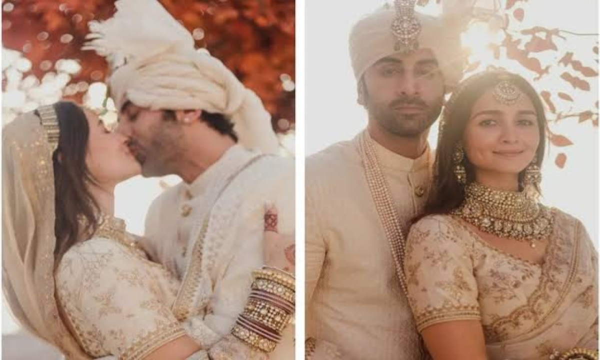 In pics: Ranveer Singh and Alia Bhatt's reel wedding looks from