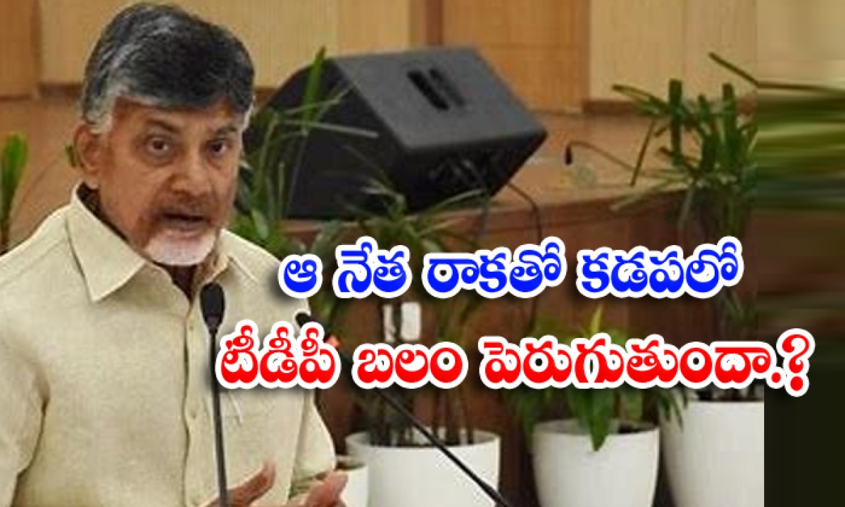  Will The Strength Of Tdp Increase In Kadapa With The Arrival Of That Leader-TeluguStop.com