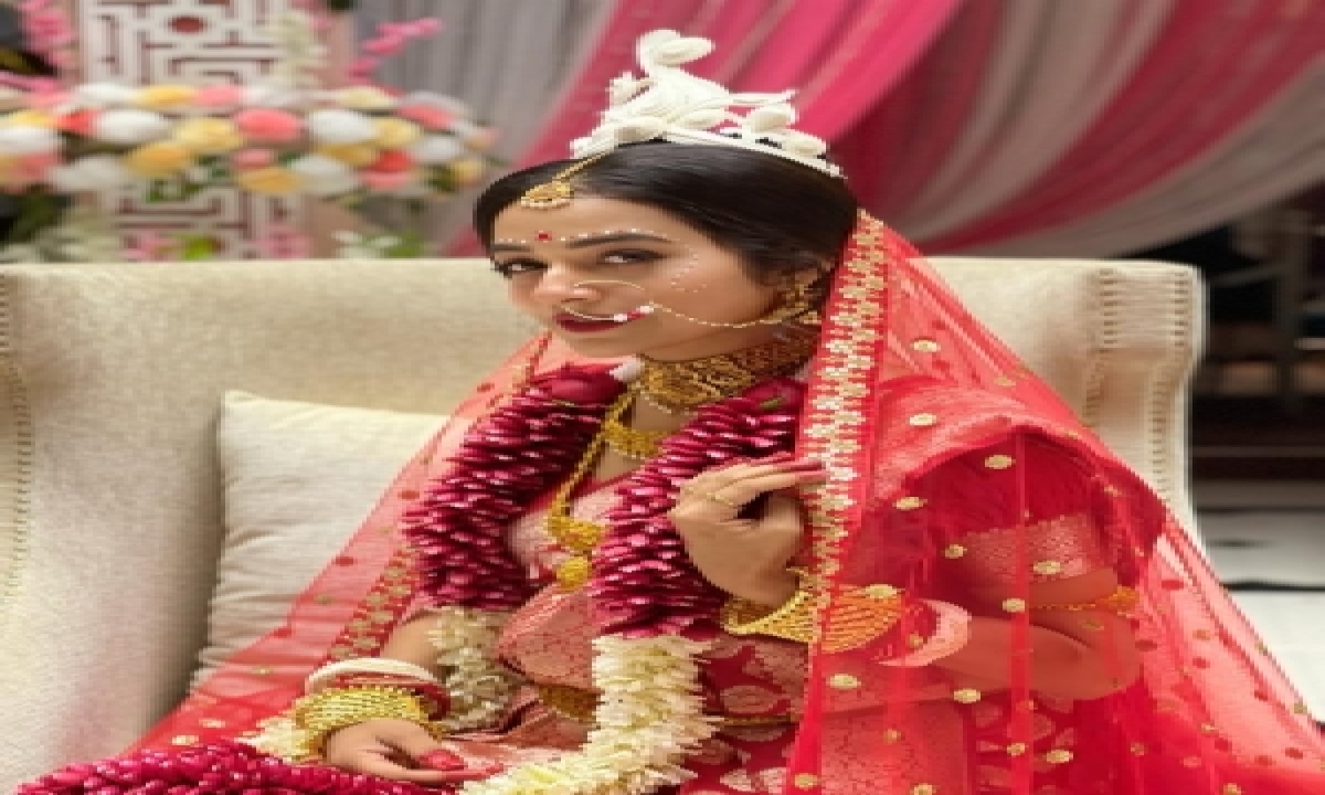  Aanchal Goswami’s Dream Of Being A Bengali Bride Came True On ‘risht-TeluguStop.com