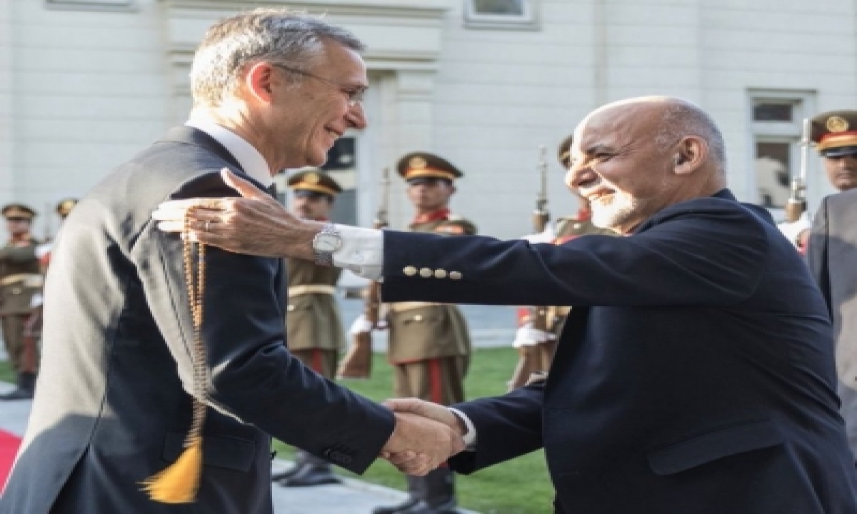  Afghan President, Nato Chief Discuss Peace Talks-TeluguStop.com