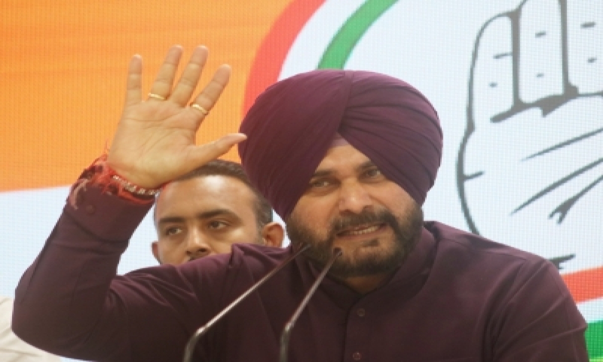  All Guns Blazing: Sidhu Slams Cong Govt, Centre On Agriculture-TeluguStop.com