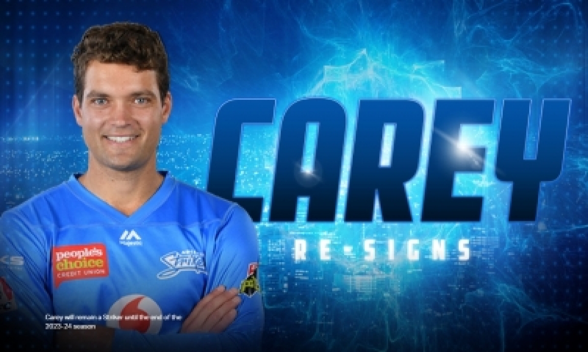  Bbl: Carey To Stay With Adelaide Strikers For Another Four Years-TeluguStop.com