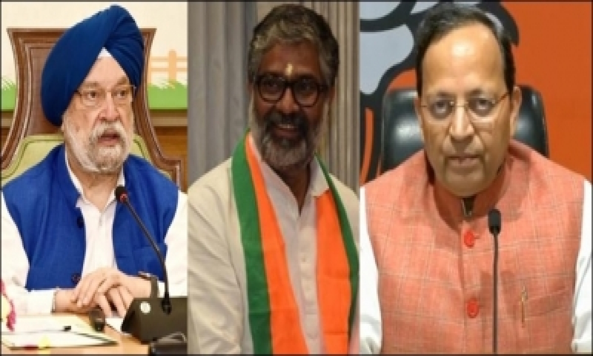  Bjp Retains Hardeep Puri, Arun Singh, Neeraj Shekhar In Rs-TeluguStop.com