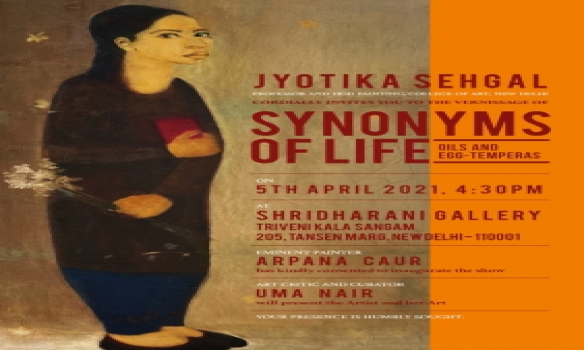  Conversating Paintings Of Jyotika Sehgal-TeluguStop.com