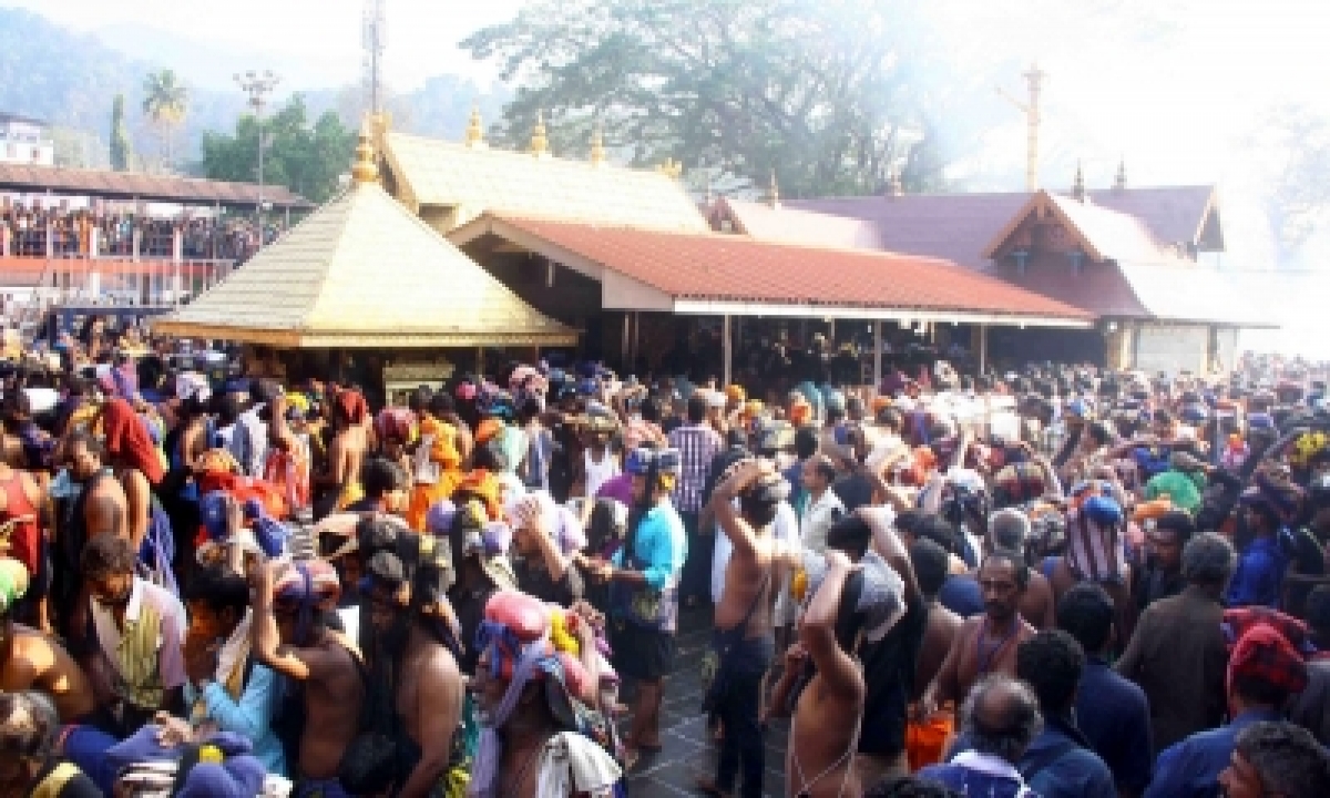  Covid Effect On Sabarimala: Pilgrims Footfall Dips From 3l To 9k-TeluguStop.com