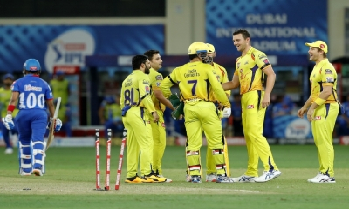  Csk Show They Are In High Spirits Despite Loss To Dc-TeluguStop.com