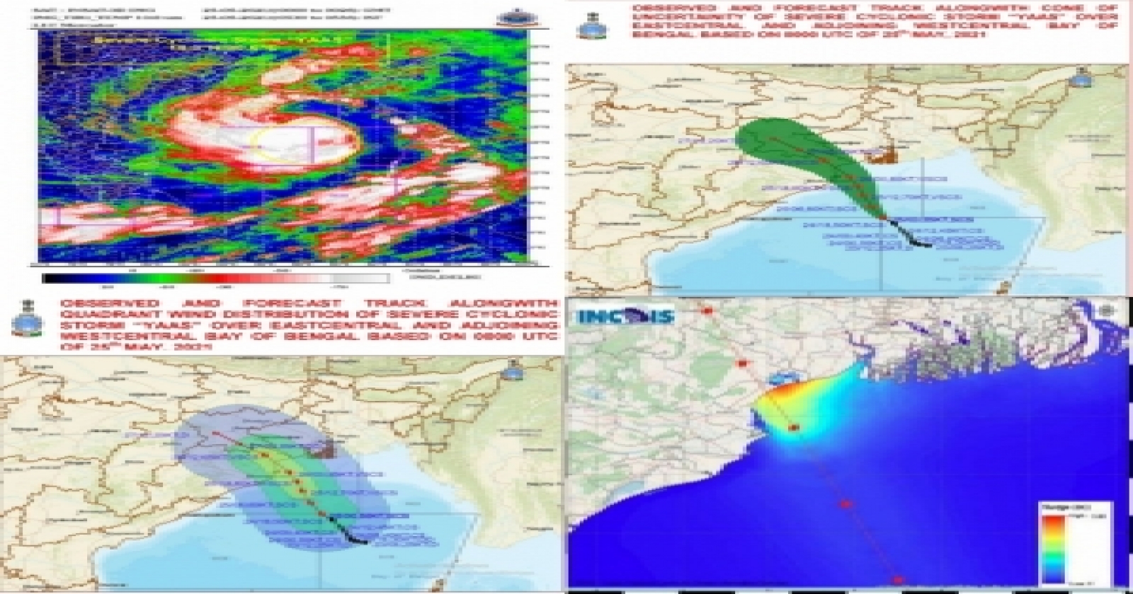  Cycone Yaas 320 Km Away From Paradip-TeluguStop.com