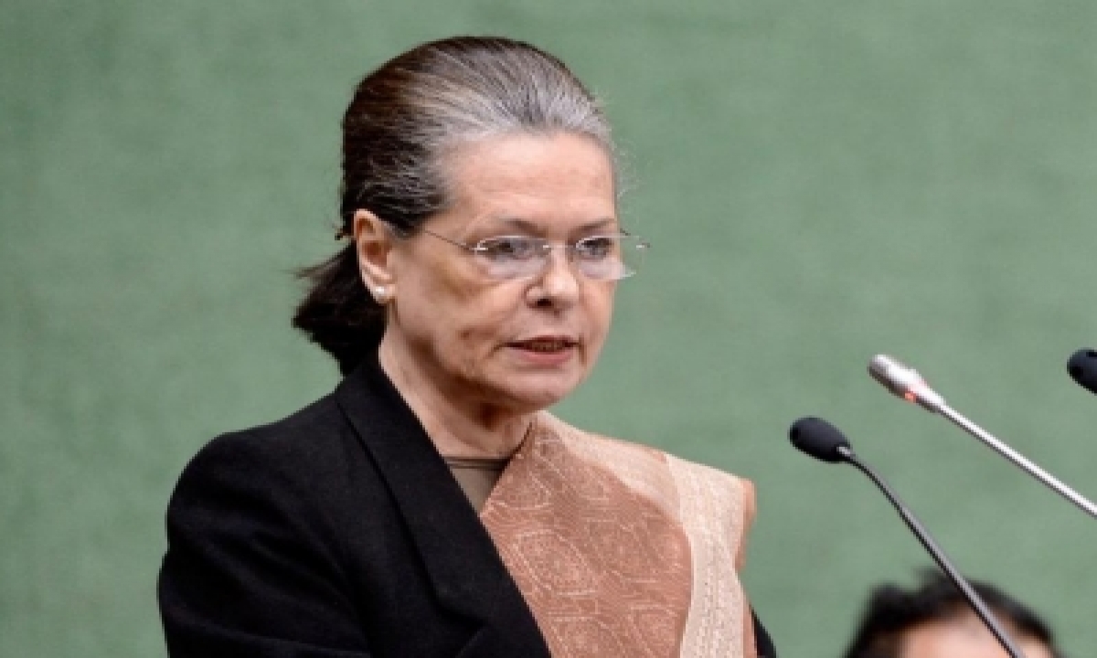  Dissent Deliberately Stifled As Terrorism: Sonia-TeluguStop.com