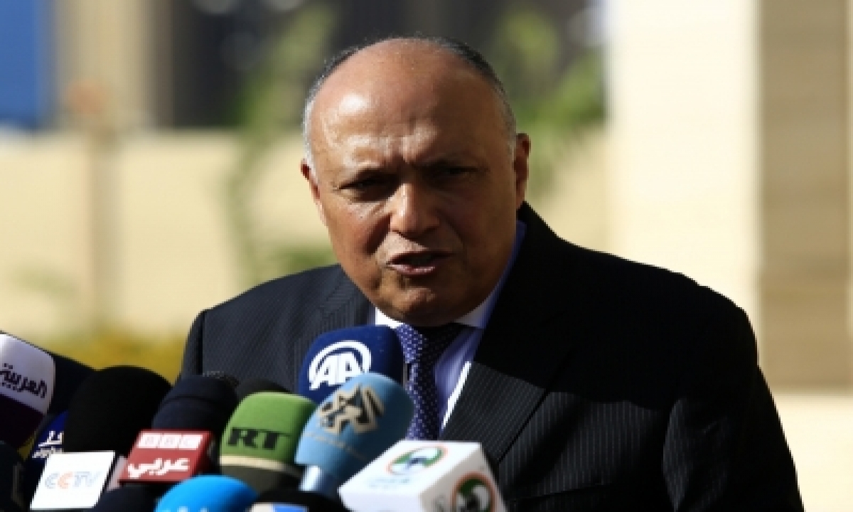  Egyptian Fm Visits Lebanon-TeluguStop.com