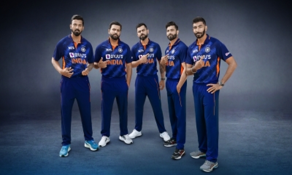  Fan-inspired Indian Team Jersey Unveiled Ahead Of T20 World Cup  –  Mumbai-TeluguStop.com