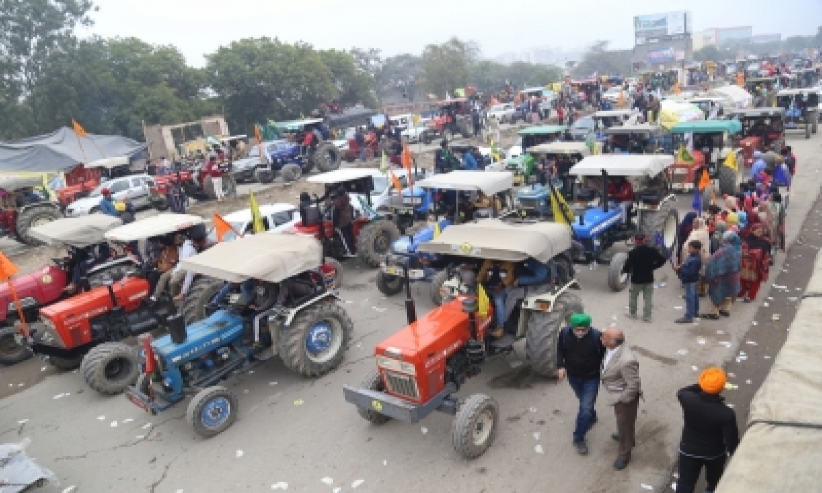  Farmers Hold Tractor Rally, Say It’s ‘rehearsal’ For Jan 26 (r-TeluguStop.com