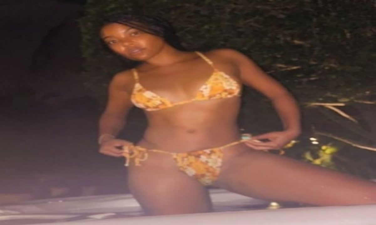  Gabrielle Union’s Bikini-sized Xmas Gift Has Fans Gushing-TeluguStop.com