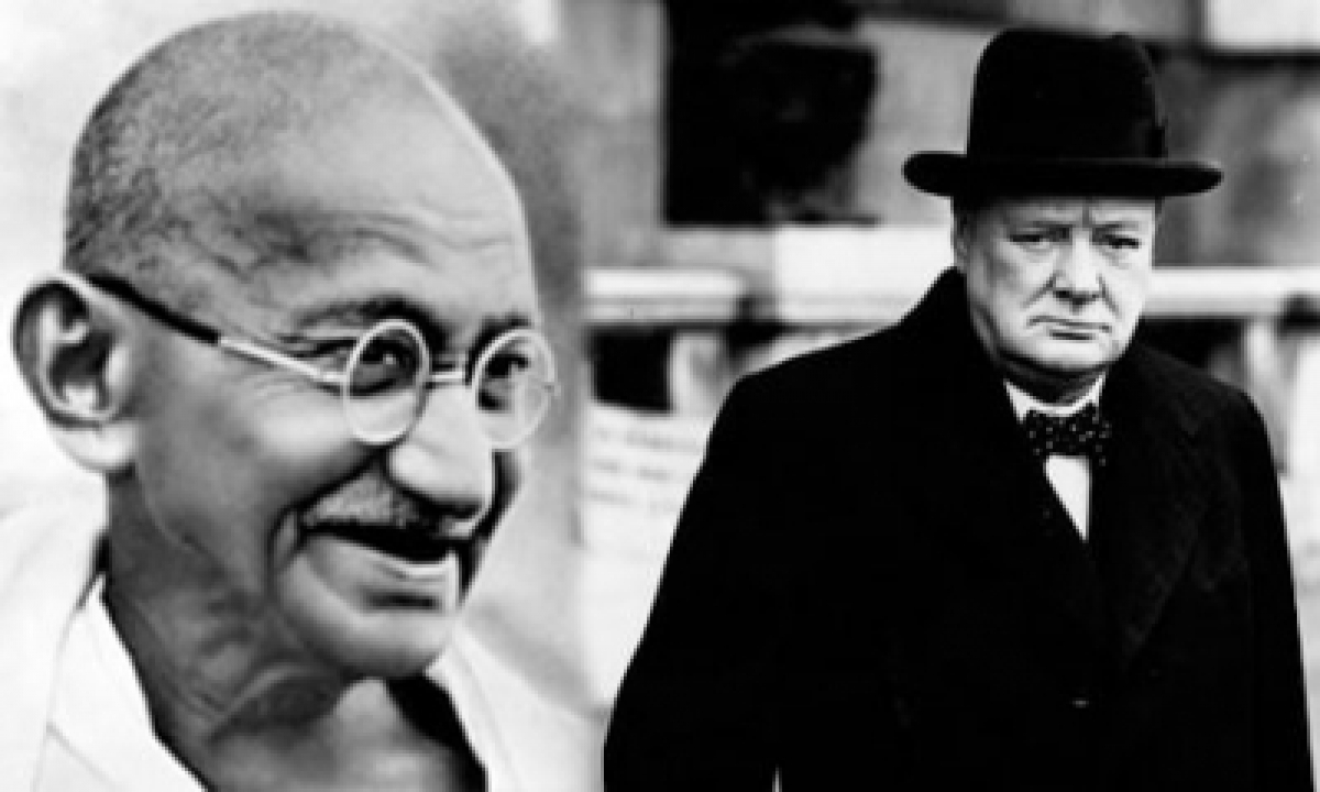  Gandhi, Churchill Statues In Uk Could Be Toppled-TeluguStop.com