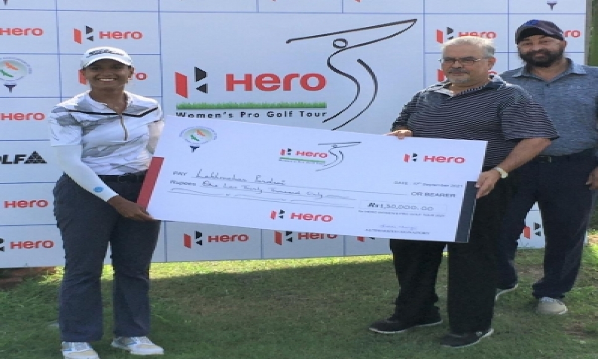  Golfer Lakhmehar Wins Maiden Wpg Tour Title-TeluguStop.com