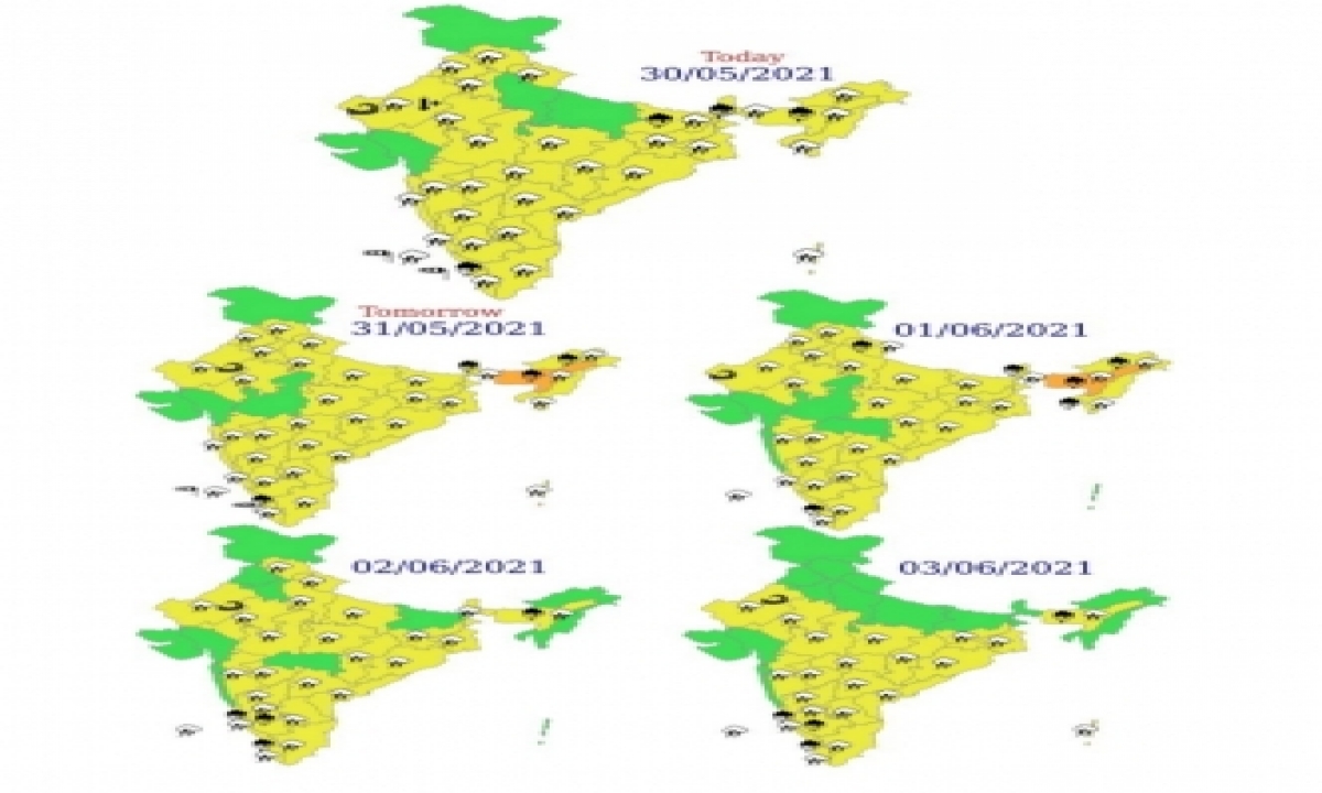  Gusty Winds, Lightning Likely In Delhi, Haryana, Chandigarh-TeluguStop.com