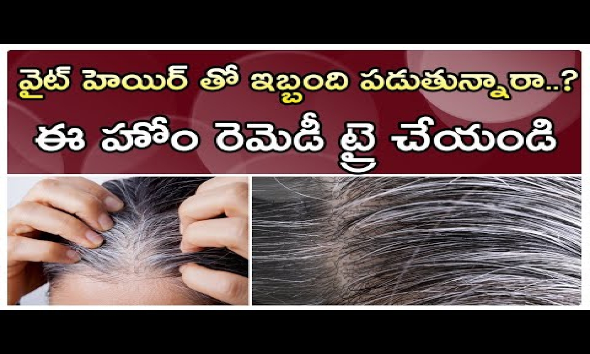 White Hair What Why  How To Reverse Premature Greying  SkinKraft