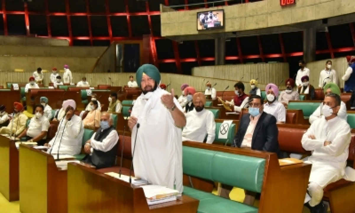  In A First, Punjab Assembly Rejects Centre’s Farm Laws (2nd Ld)-TeluguStop.com