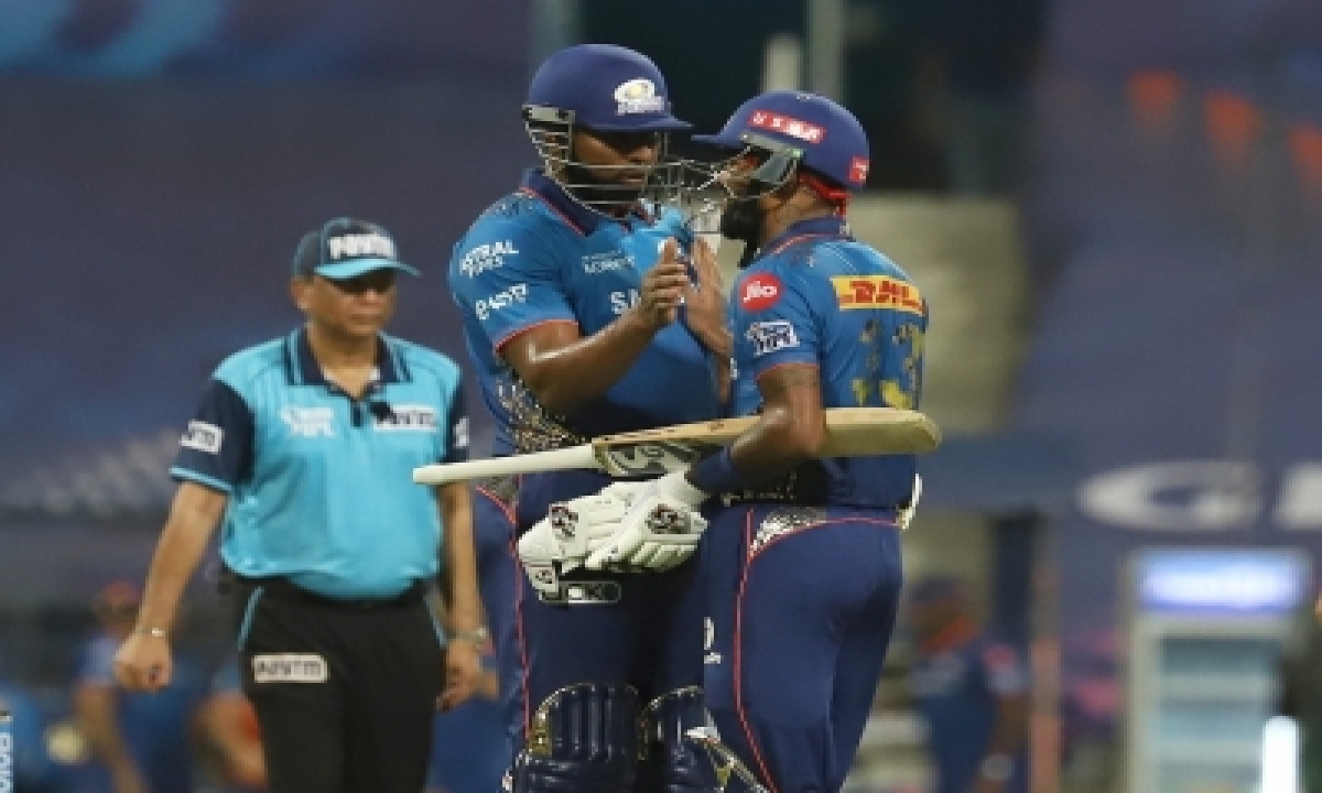  Ipl 2021: Bowlers, Pandya Power Mumbai To Six-wicket Win Over Punjab-TeluguStop.com