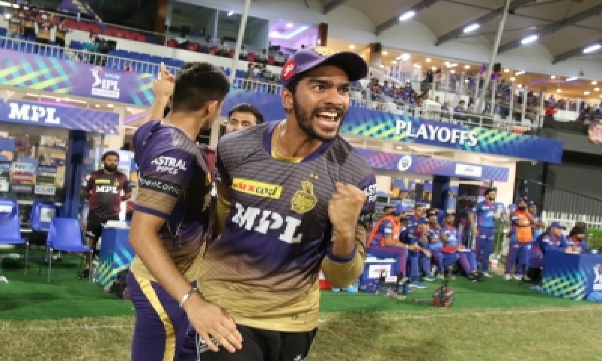  Ipl 2021 Qualifier 2: Kkr Survive Late Scare To Beat Dc By 3 Wickets, To Face Cs-TeluguStop.com