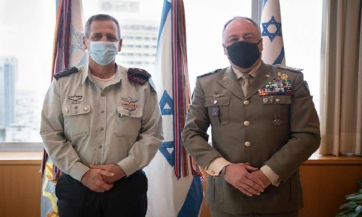  Israeli Army Chief, Unifil Chief Discuss Security Issues-TeluguStop.com