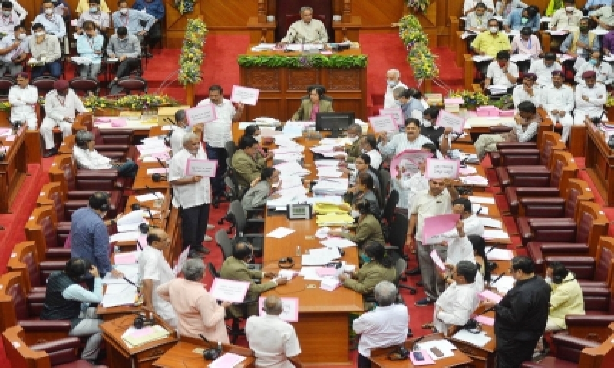  K’taka Assembly Sitting Ends, Bjp To Present Anti-conversion Bill In Next-TeluguStop.com