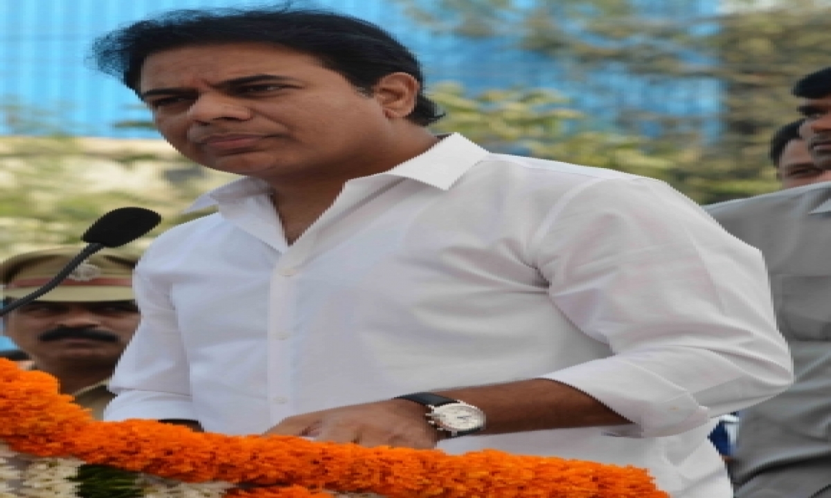  Ktr Slams Bjp Leader For Alleging Kcr Has Terror Links-TeluguStop.com