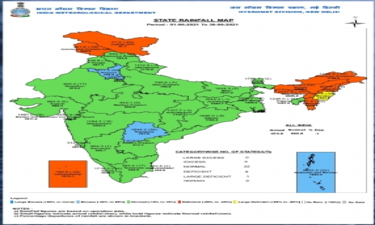  Lack Of Monsoon Trough Causes Deficit Rains In Most Of Ne States – Nati-TeluguStop.com