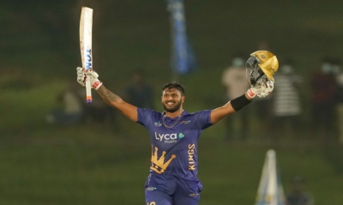  Lpl: Fernando Smashes Century As Jaffna Kings Secure Final Berth-TeluguStop.com