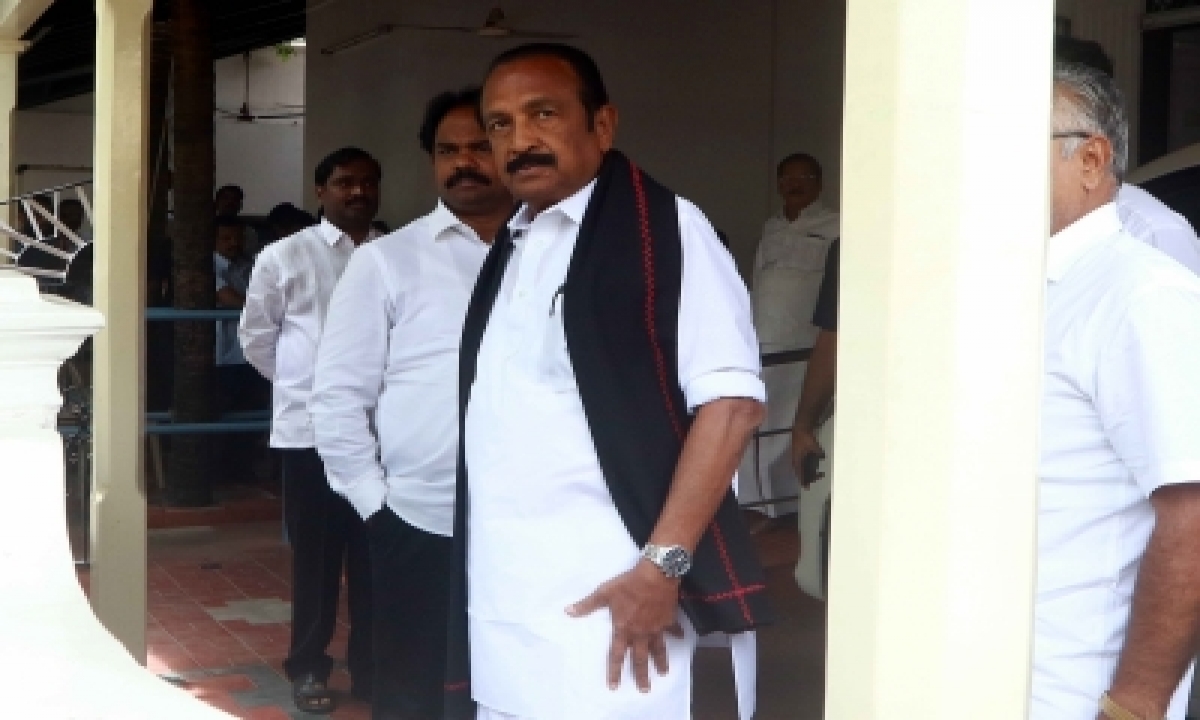  Mdmk’s Vaiko Condemns Arrest Of Indian Fishermen By Lankan Navy-TeluguStop.com