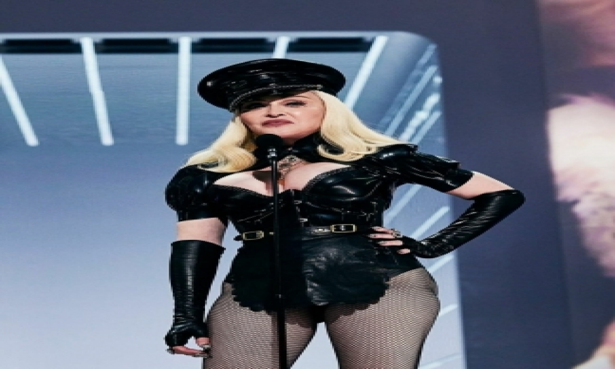  Mtv Vmas 2021: Madonna Opens The Show Saying, ‘they Said We Wouldn’t-TeluguStop.com