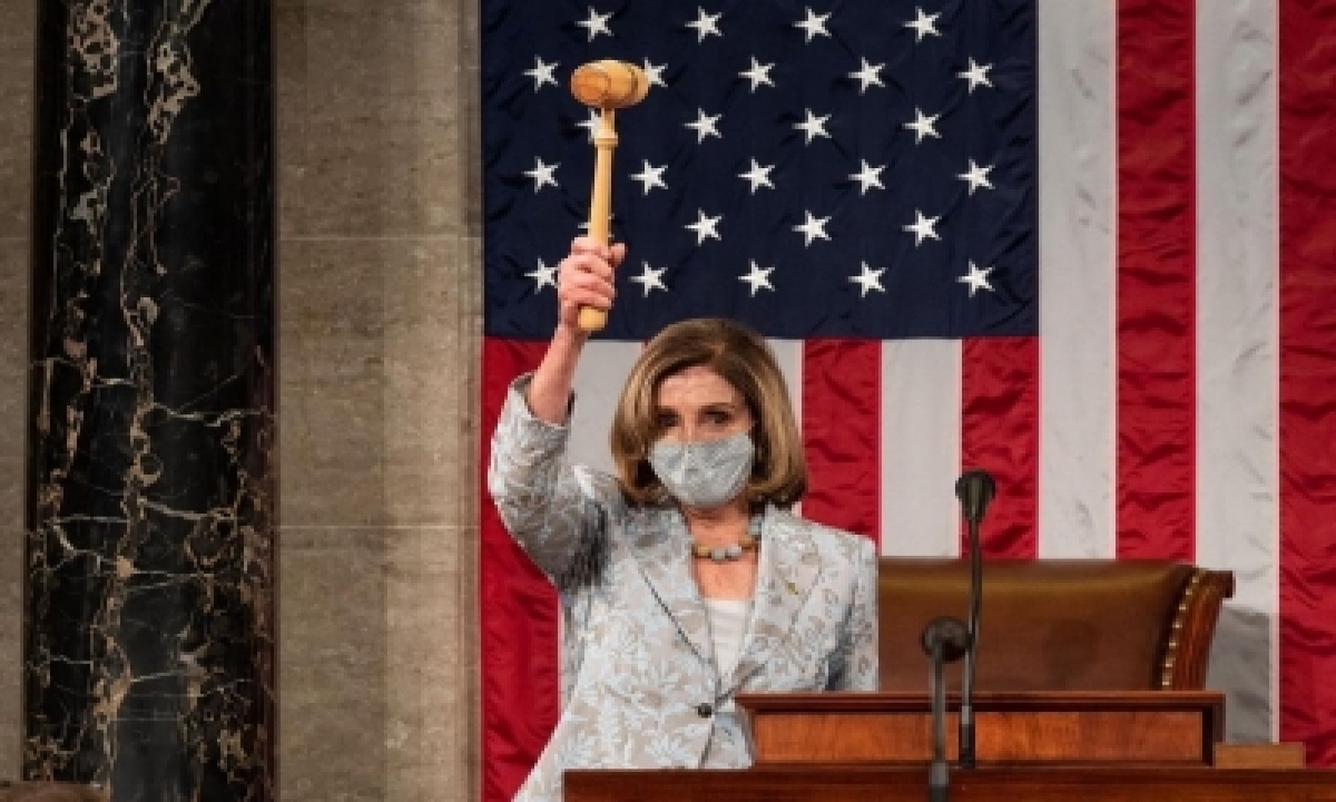  Nancy Pelosi Re-elected As Us House Speaker For 4th Time-TeluguStop.com
