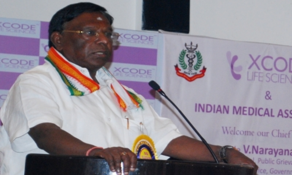  Narayanasamy Wants Pm To Intervene In Arrest Of Fishermen By Sri Lanka-TeluguStop.com