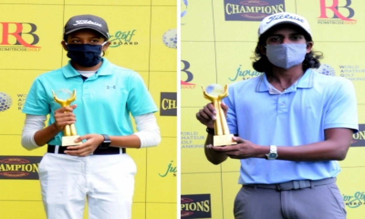  Neranjen, Avani Grab Amateur Titles At Champions Golf-TeluguStop.com