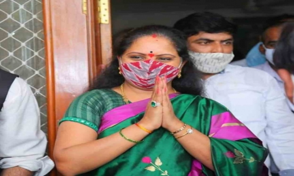  Nizamabad Mlc Kavitha Extends Bathukamma Greetings-TeluguStop.com