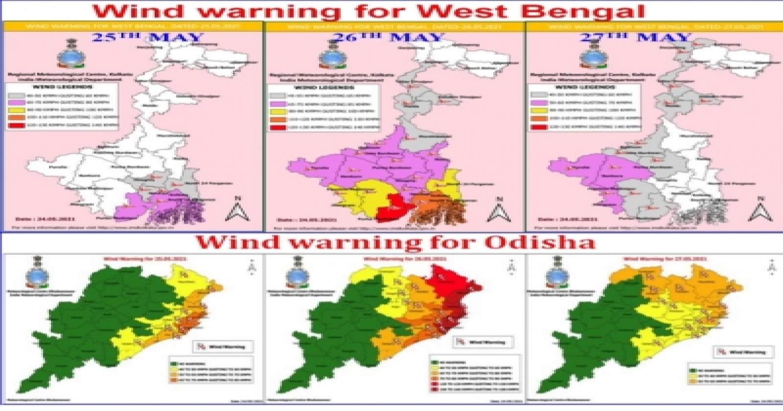  Odisha, Wb On Yellow Alert As ‘yaas’ To Turn Into Severe Cyclonic St-TeluguStop.com