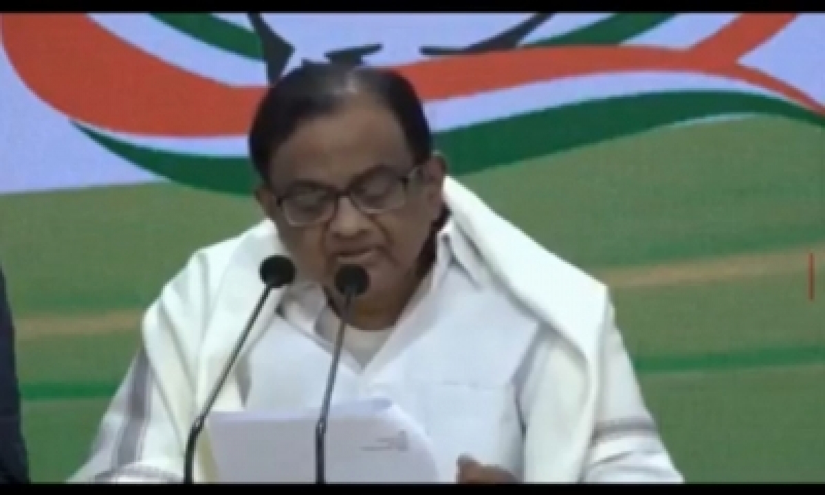  ‘one Country, One System’ Will Wreck Federalism: Chidambaram-TeluguStop.com