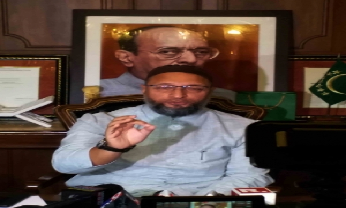  Owaisi Dividing Society For Political Gains: Bjp-TeluguStop.com