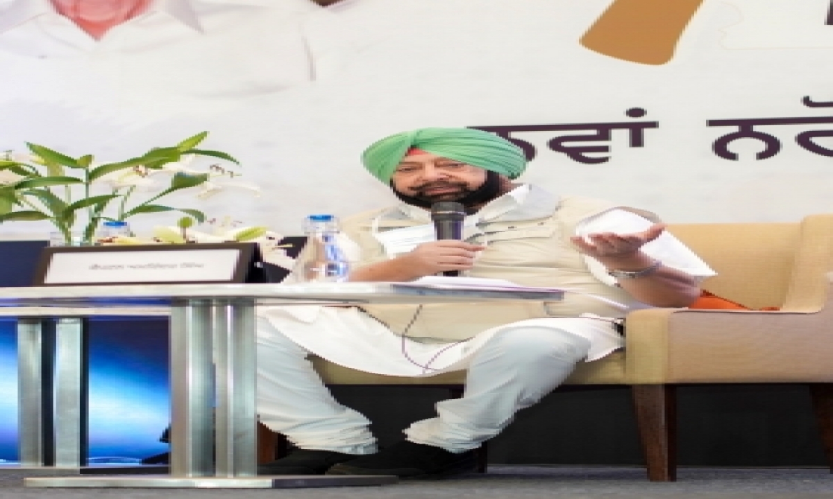  Planned Protests Theatrics By Badals, Says Amarinder-TeluguStop.com