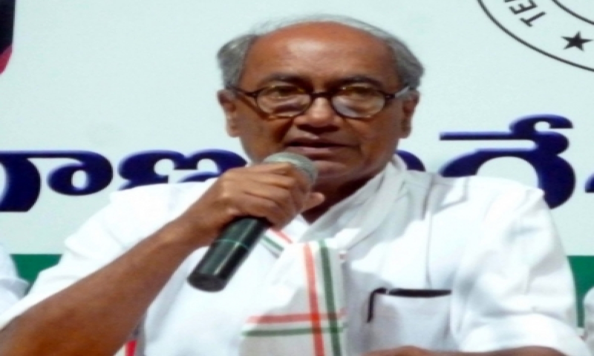  Pm Modi Is Against Federal Structure, Says Digvijaya In Rs-TeluguStop.com